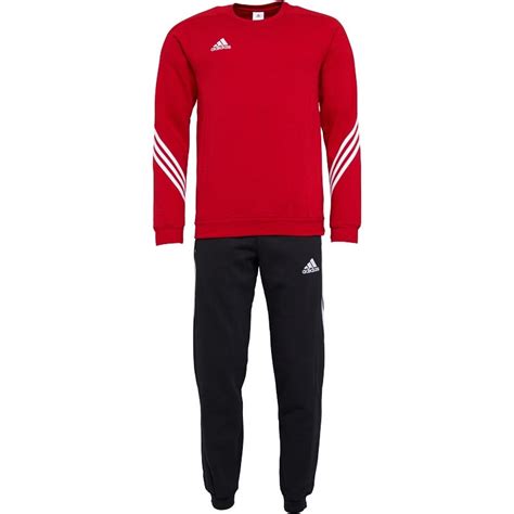 adidas sereno14 sweat suit rot schwarz herren trainingsanzug fußball f81927|Adidas Sereno 14 Trainings Top .